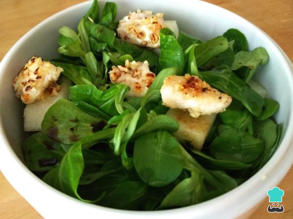 Recette de salade de mâche au poulet