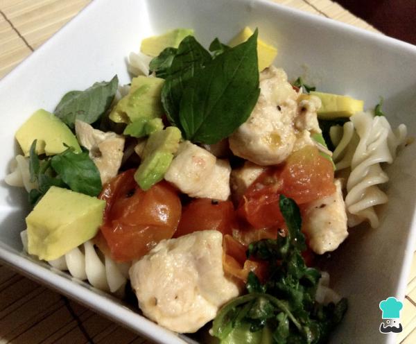 Recette de salade de mâche et de poulet