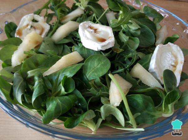 Recette de salade de mâche et de roquette