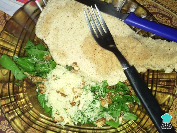 Recette de salade de roquette et de noix