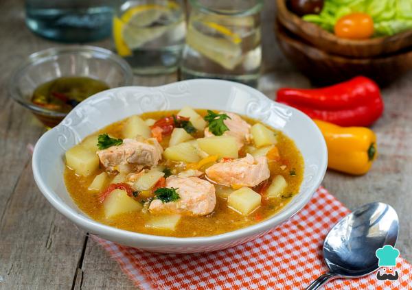 Recette de saumon braisé