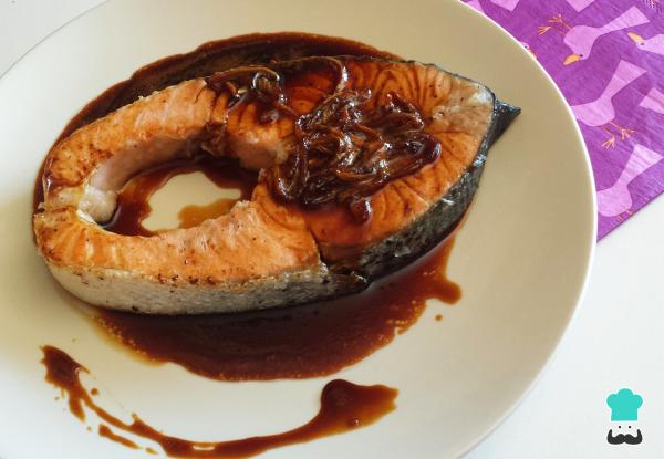 Recette de saumon sauce soja et miel