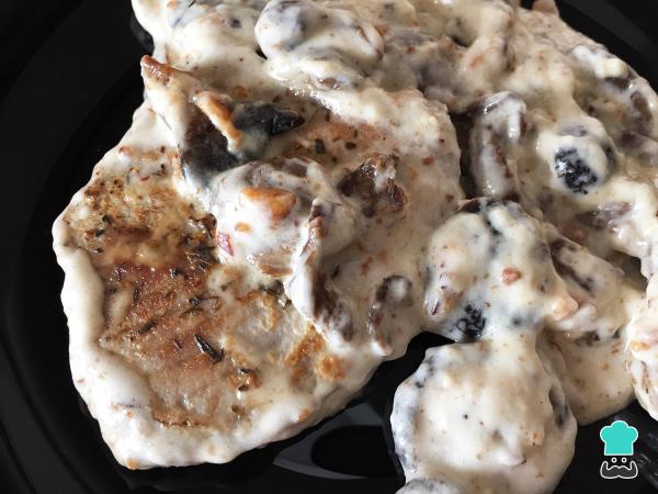 Recette de thon sauce aux champignons