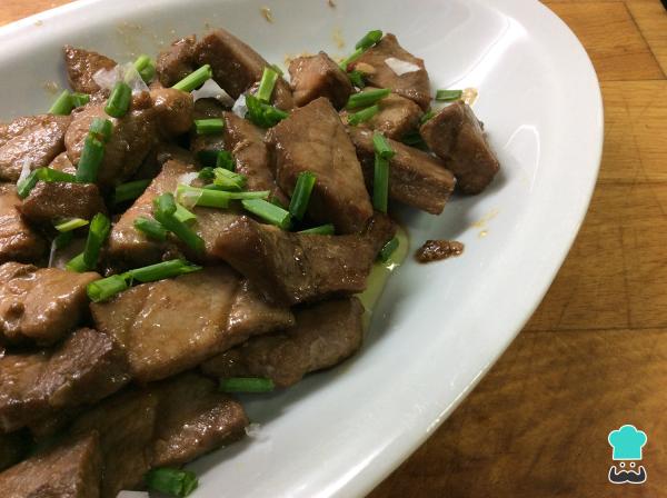 Thon mariné au soja