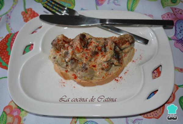 recette Champignons à la crème