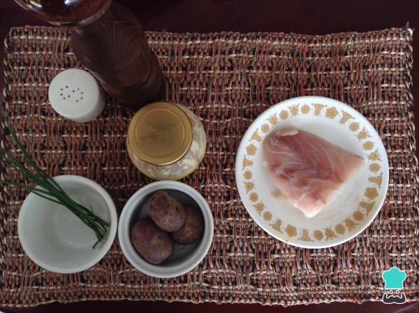 Recette facile de purée de poisson - Étape 1