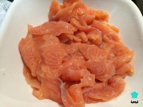 Recette de salade de saumon et de concombre - Étape 2