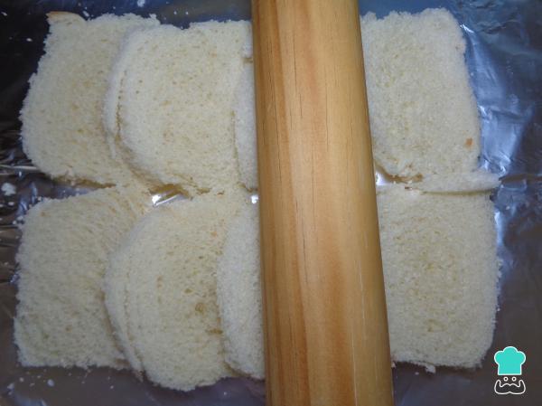 Recette pour Enfant enveloppé de jambon et fromage - Étape 2