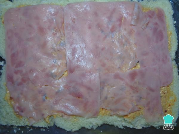 Recette pour Enfant enveloppé de jambon et fromage - Étape 4