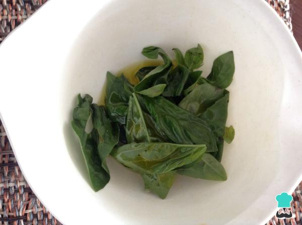 Recette de pesto de saumon - Étape 2