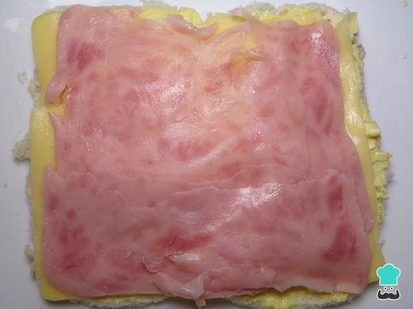 Recette de sandwich au jambon et au fromage - Étape 6