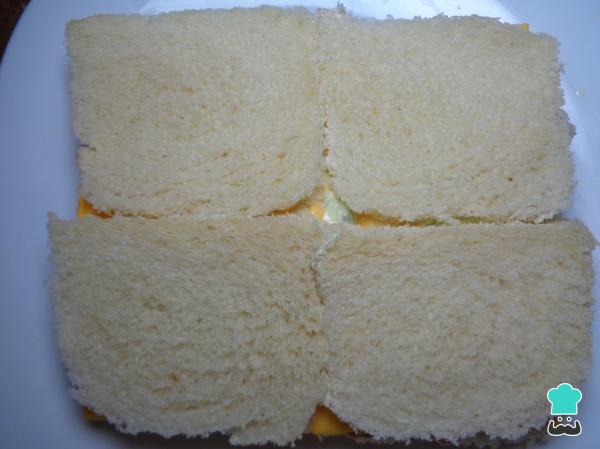 Recette de sandwich au jambon et au fromage - Étape 10