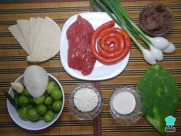 Recette de plat Hidalgo Huasteco - Étape 1
