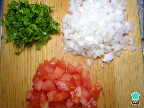 Recette mexicaine de quesadillas au poulet - Étape 2