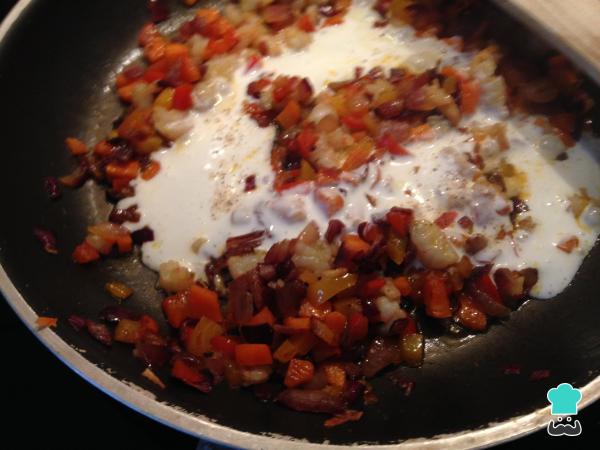 Recette Cannellonis aux légumes et crevettes - Étape 5