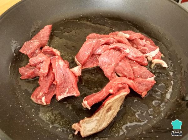 Recette de veau à la sauce teriyaki - Étape 2