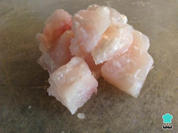 Recette rapide et facile de morue à l'ail - Étape 2