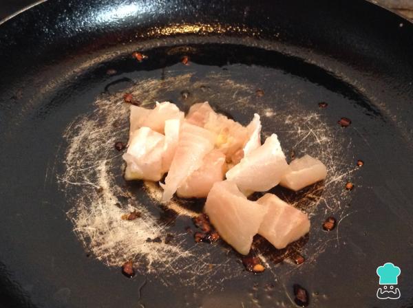 Recette rapide et facile de morue à l'ail - Étape 5