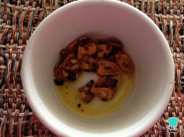 Recette rapide et facile de morue à l'ail - Étape 6