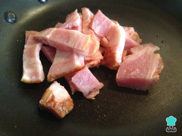 Recette de spaghetti carbonara à l'italienne - Étape 2