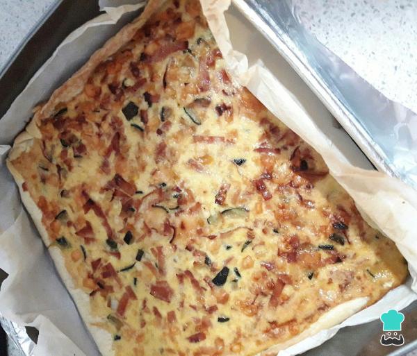 Recette de quiche aux courgettes et au jambon York - Étape 9