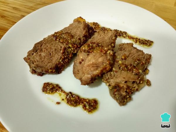 Recette Filet de bœuf au four à la moutarde - Étape 6