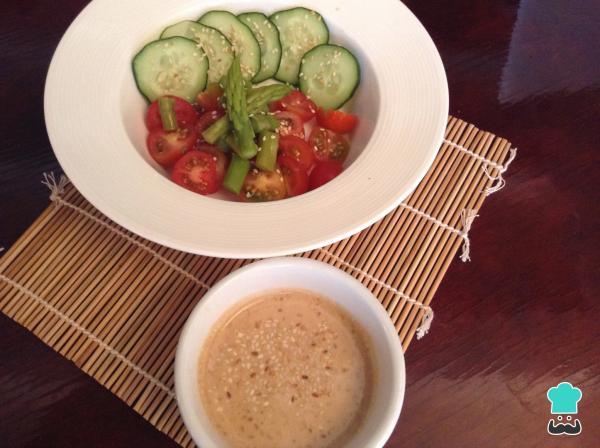 Salade de concombre et sésame Recette - Étape 5