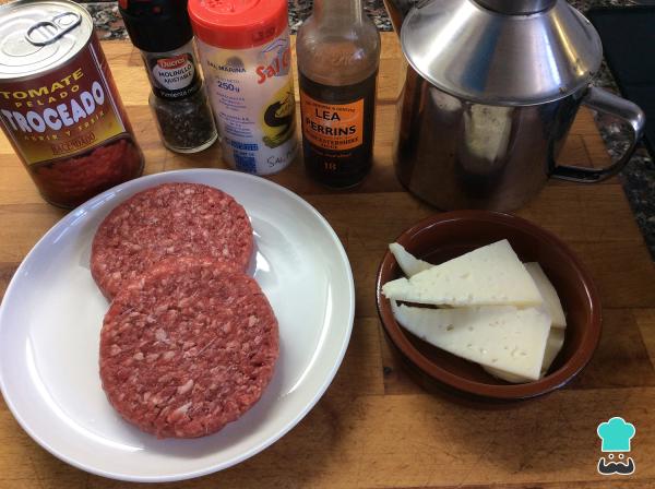 Recette de cheeseburgers au four - Étape 1