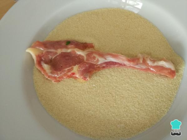 Recette de côtelettes d'agneau panées - Étape 4