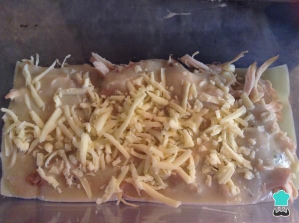 Recette de lasagnes au poulet et au boeuf haché - Étape 3