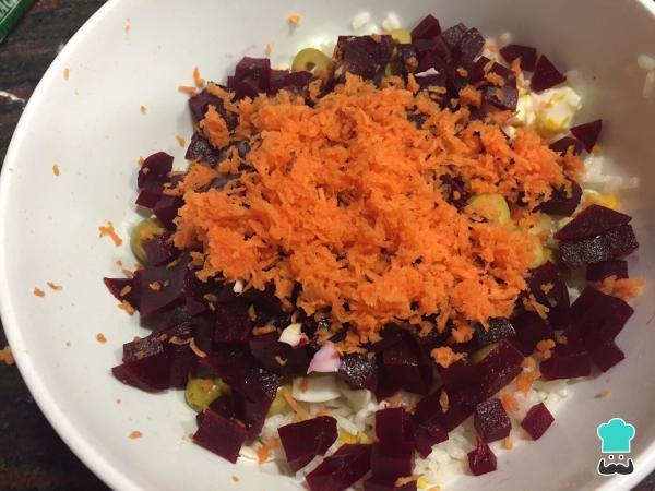Salade de betteraves au riz Recette - Étape 6