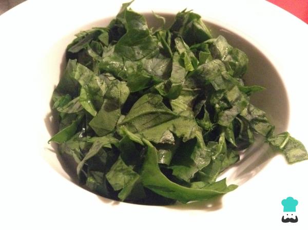 Salade de pois chiches avec recette de poulpe - Étape 3