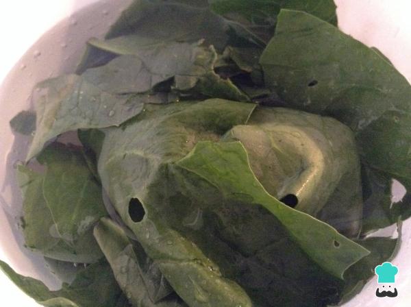 Salade de pois chiches avec recette de poulpe - Étape 2