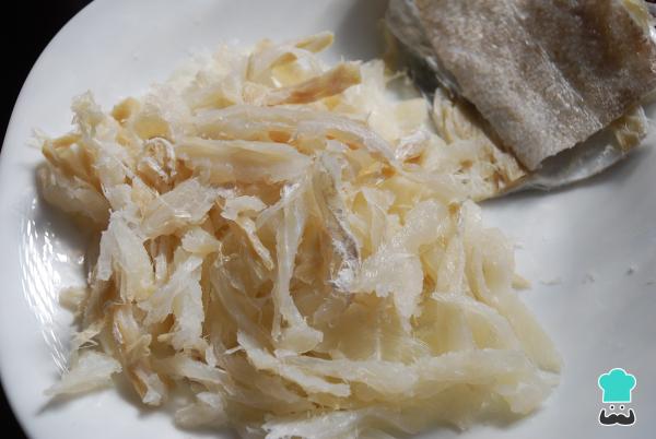 Recette de salade de morue et d'orange - Étape 2