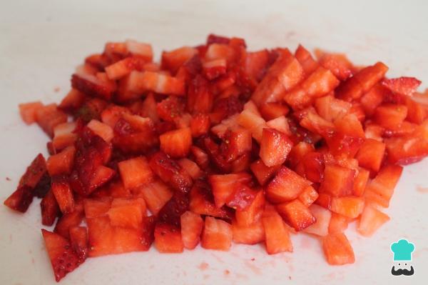 Recette de muffins aux fraises - Étape 2