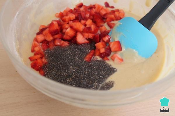 Recette de muffins aux fraises - Étape 6