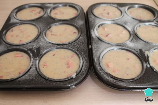 Recette de muffins aux fraises - Étape 7