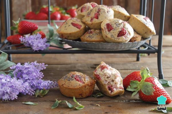 Recette de muffins aux fraises - Étape 10