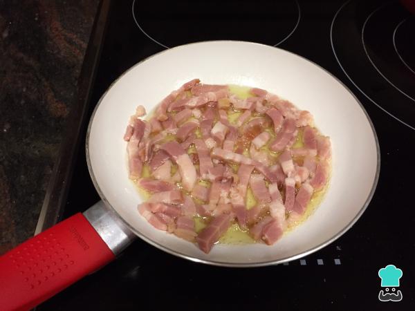 Recette de salade d'épinards et de bacon - Étape 2