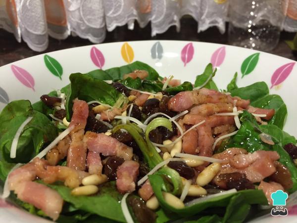 Recette de salade d'épinards et de bacon - Étape 6