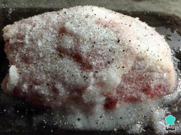 Recette de Jambon rôti au sel - Etape 3