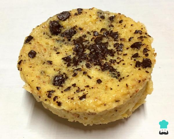 Recette du gâteau au chocolat et à la banane au micro-ondes - Étape 3