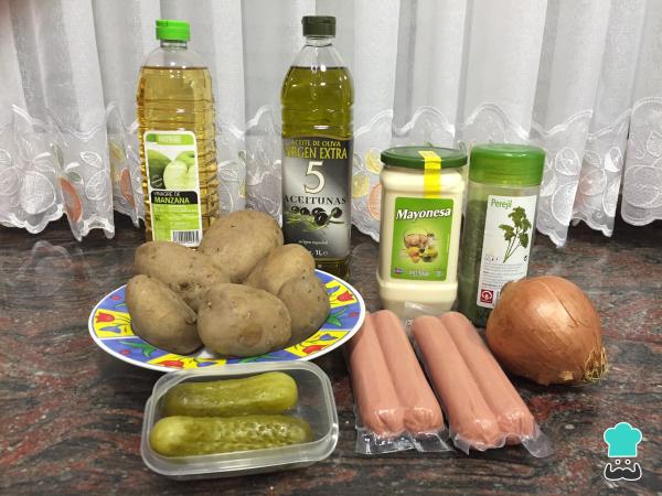 Recette de salade de pommes de terre allemande - Étape 1