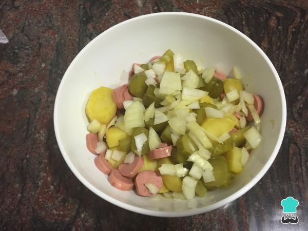 Recette de salade de pommes de terre allemande - Étape 6