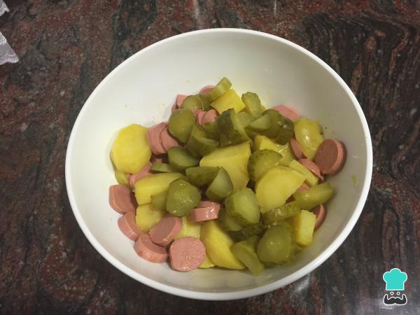 Recette de salade de pommes de terre allemande - Étape 5