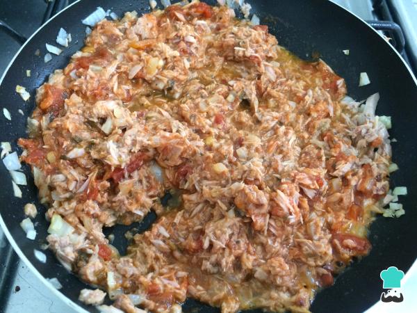 Recette de cannellonis de thon pour les enfants - Étape 3