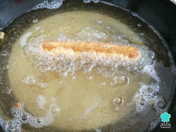 Recette de saucisses panées - Étape 5