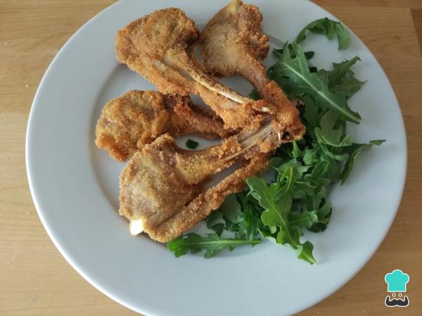 Recette de côtelettes d'agneau panées