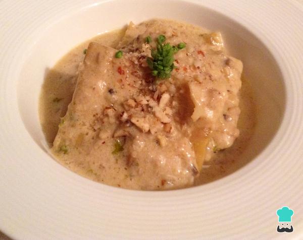 Recette de raviolis aux champignons