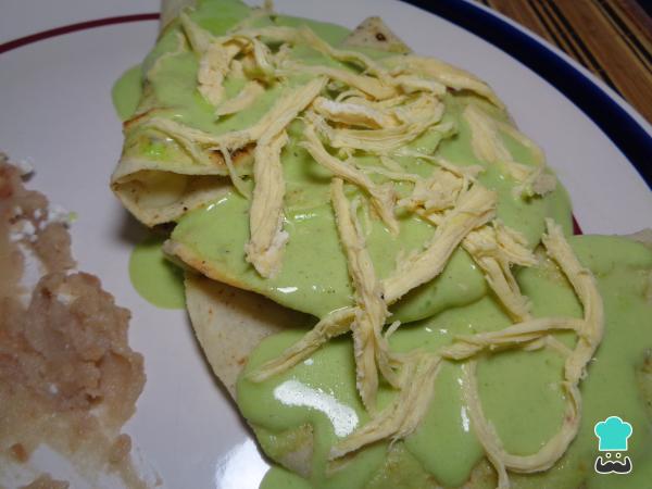 Recette d'enchiladas au poulet poblano